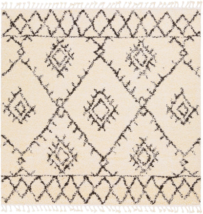 Berber Shag 22262 Machine Woven Synthetic Blend Indoor Area Rug by Surya Rugs