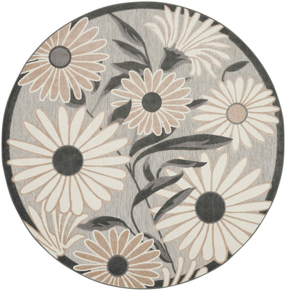 Aloha ALH33 Machine Made Synthetic Blend Indoor/Outdoor Area Rug By Nourison Home From Nourison Rugs