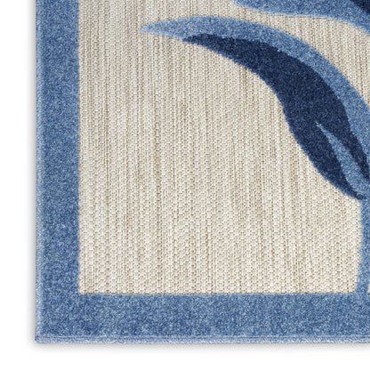 Aloha ALH33 Machine Made Synthetic Blend Indoor/Outdoor Area Rug By Nourison Home From Nourison Rugs