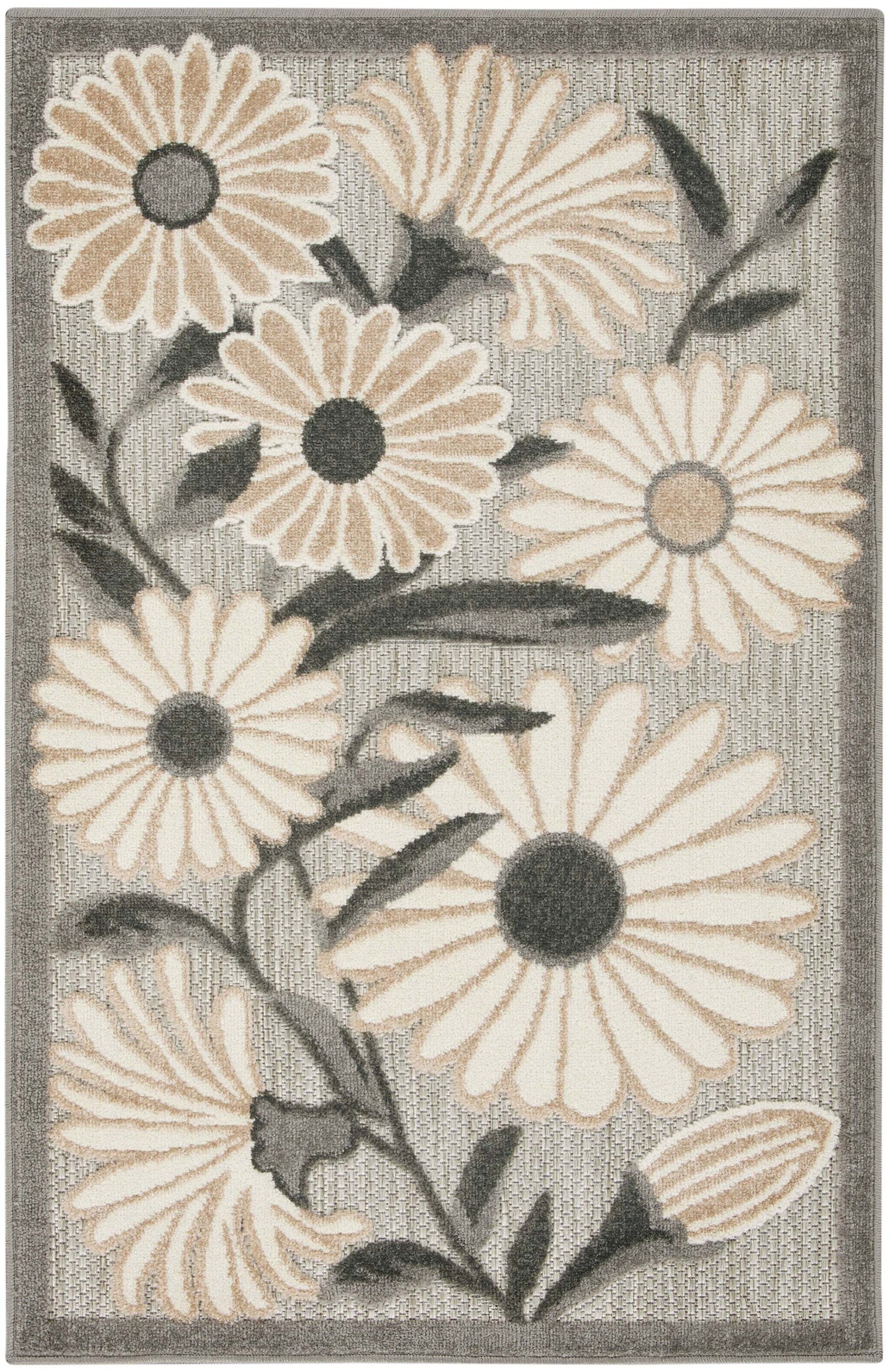 Aloha ALH33 Machine Made Synthetic Blend Indoor/Outdoor Area Rug By Nourison Home From Nourison Rugs