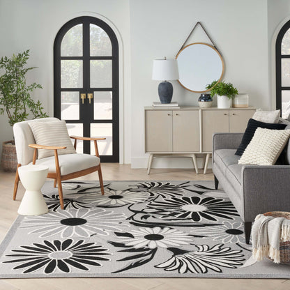 Aloha ALH33 Machine Made Synthetic Blend Indoor/Outdoor Area Rug By Nourison Home From Nourison Rugs
