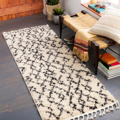 Berber Shag 21827 Machine Woven Synthetic Blend Indoor Area Rug by Surya Rugs