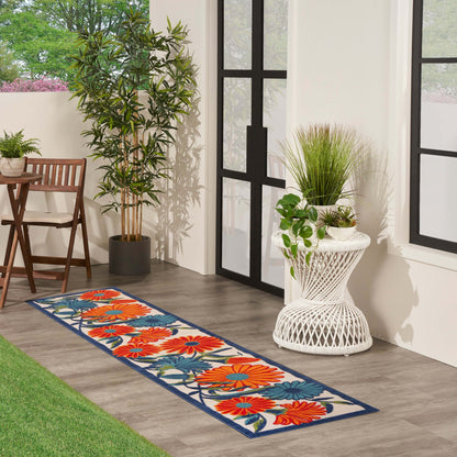 Aloha ALH33 Machine Made Synthetic Blend Indoor/Outdoor Area Rug By Nourison Home From Nourison Rugs