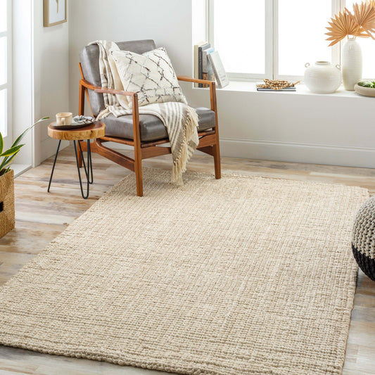 Boucle 31289 Hand Woven Jute Indoor Area Rug by Surya Rugs