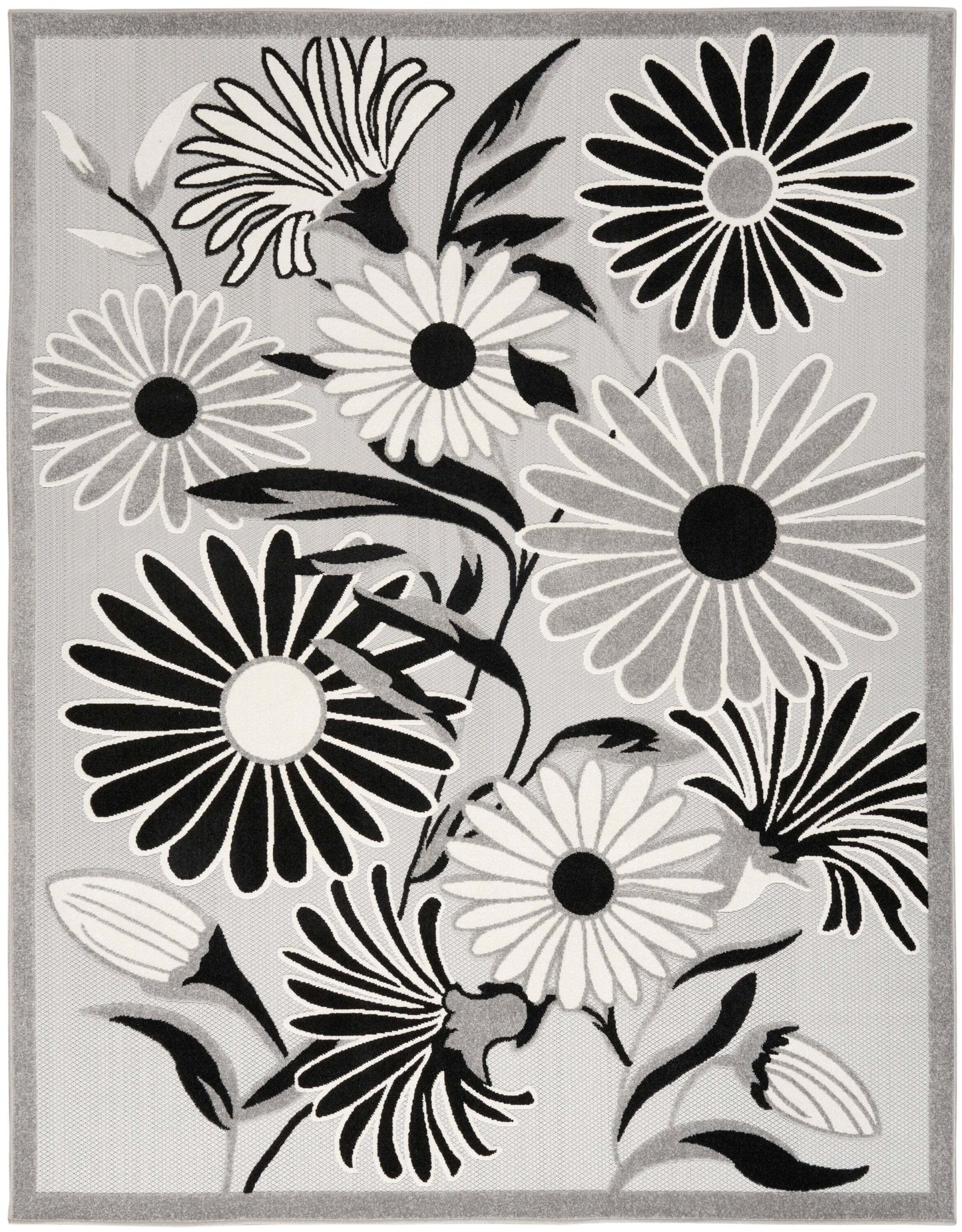 Aloha ALH33 Machine Made Synthetic Blend Indoor/Outdoor Area Rug By Nourison Home From Nourison Rugs
