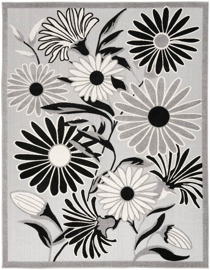 Aloha ALH33 Machine Made Synthetic Blend Indoor/Outdoor Area Rug By Nourison Home From Nourison Rugs