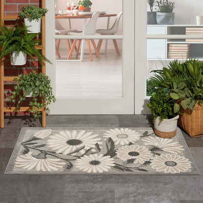 Aloha ALH33 Machine Made Synthetic Blend Indoor/Outdoor Area Rug By Nourison Home From Nourison Rugs