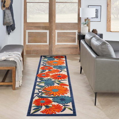 Aloha ALH33 Machine Made Synthetic Blend Indoor/Outdoor Area Rug By Nourison Home From Nourison Rugs