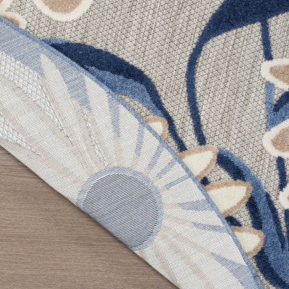 Aloha ALH33 Machine Made Synthetic Blend Indoor/Outdoor Area Rug By Nourison Home From Nourison Rugs