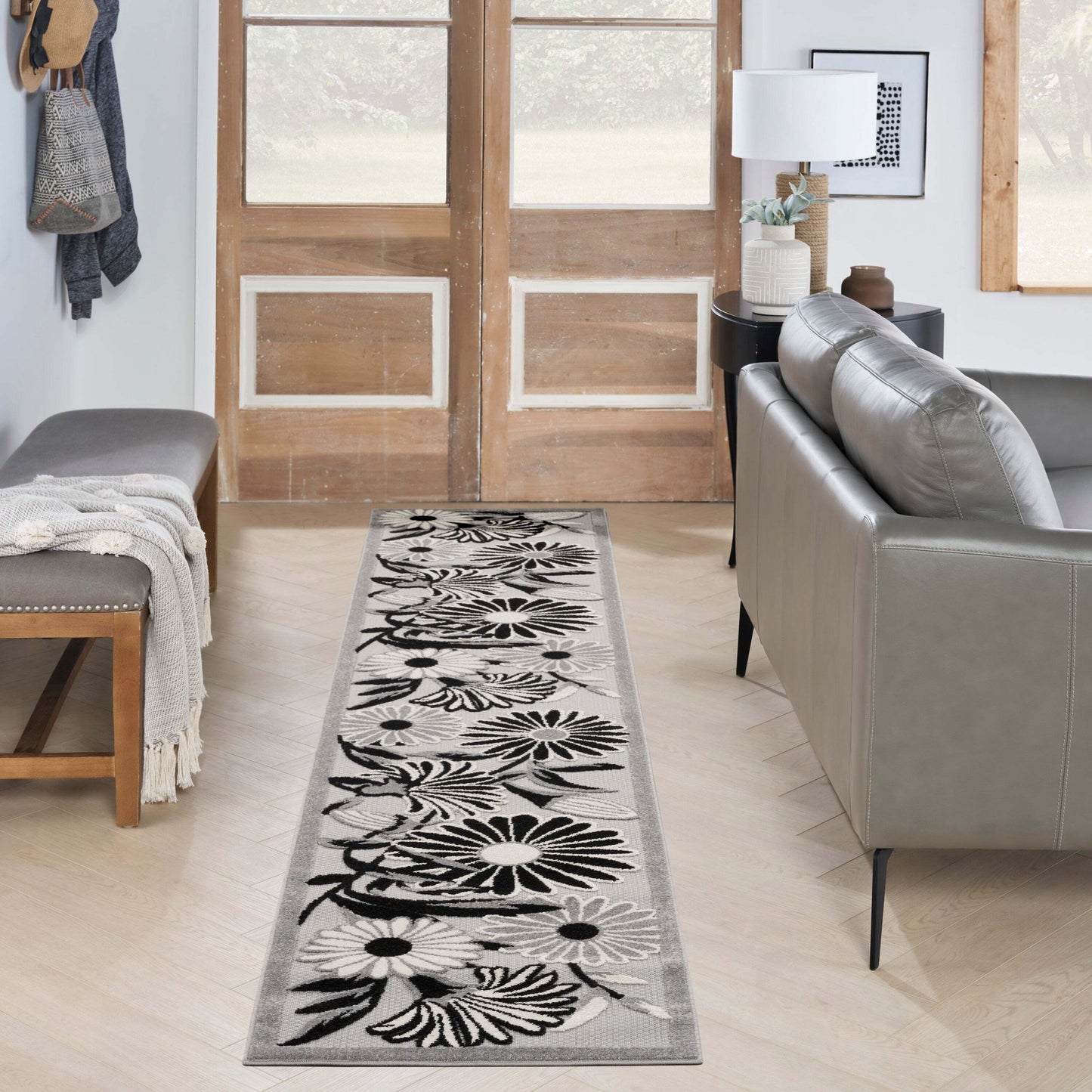 Aloha ALH33 Machine Made Synthetic Blend Indoor/Outdoor Area Rug By Nourison Home From Nourison Rugs