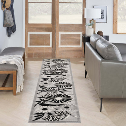 Aloha ALH33 Machine Made Synthetic Blend Indoor/Outdoor Area Rug By Nourison Home From Nourison Rugs